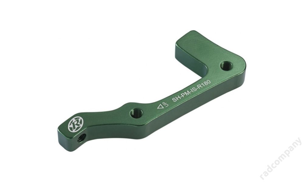 REVERSE Disc Adapter Shimano IS-PM 180 Rear, D-Green