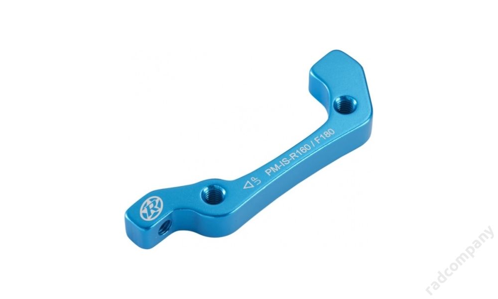 REVERSE Disc Adapter IS-PM 160 Rear & Front 180mm, light-blue