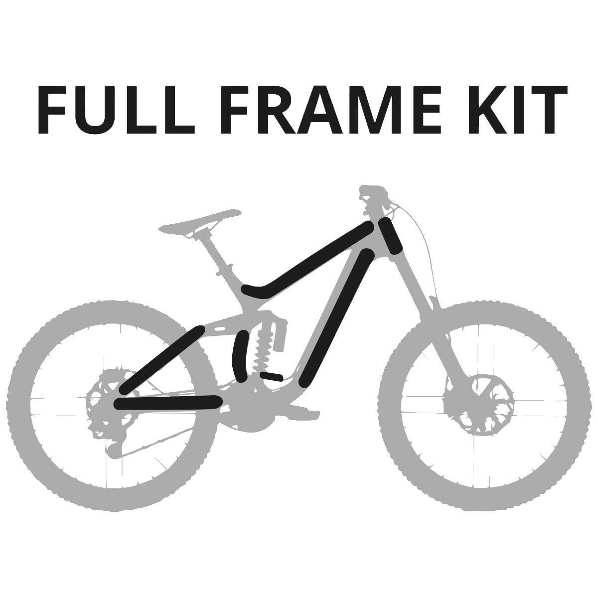 Reverse TechnoSkin Full Frame Kit
