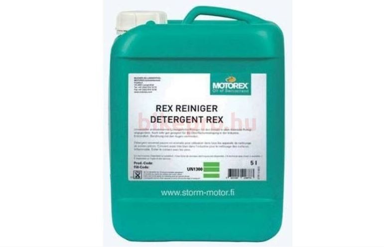 MOTOREX Rex Cleaner Alkatrész Tisztító Folyadék 5 liter