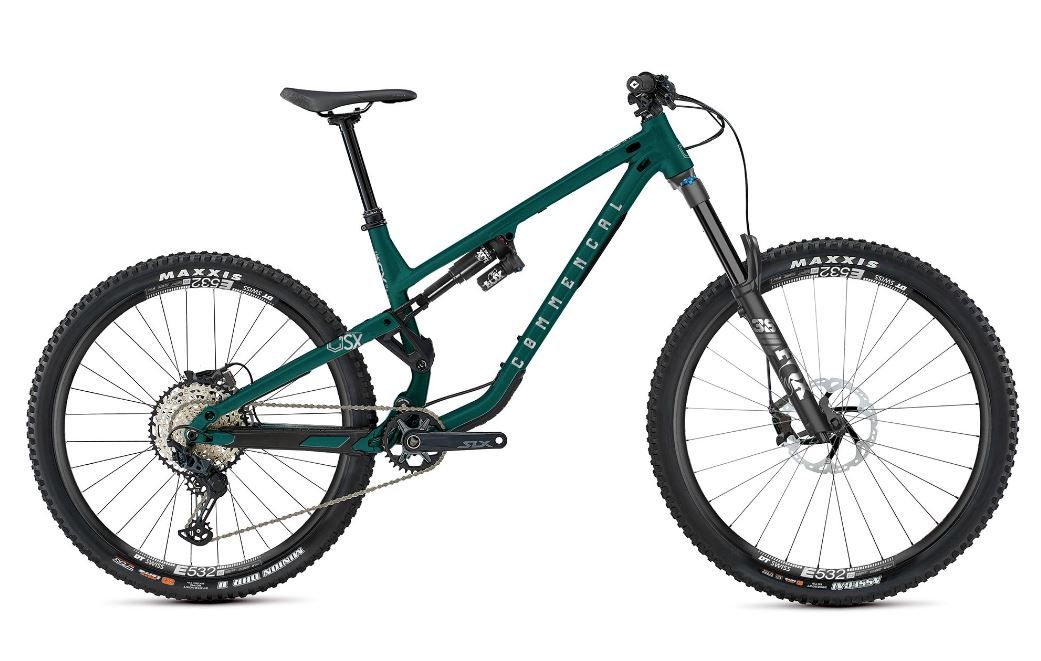 2022 COMMENCAL META SX ESSENTIAL METALLIC GREEN Enduro Kerékpár