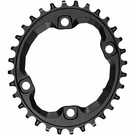 ABSOLUTEBLACK Lánckerék MTB OVAL XT M8000 asszimetrikus N/W fekete 30T HG+ 12 sebességes