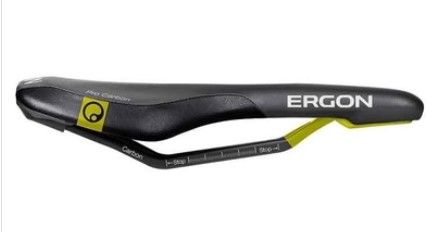  Ergon SME-3 Enduro Pro Carbon S/M fekete/zöld 187g Nyereg 