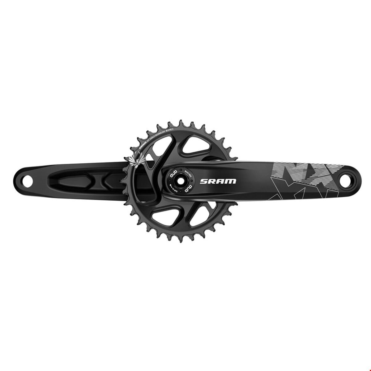  SRAM AM FC NX EAGLE DUB 170 BLK DM 32T Hajtás