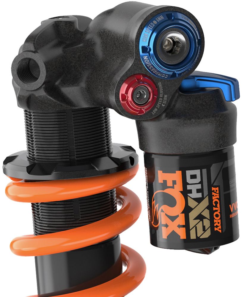 FOX DHX2 FACTORY TRUNNION KASHIMA 2-POS Rugóstag