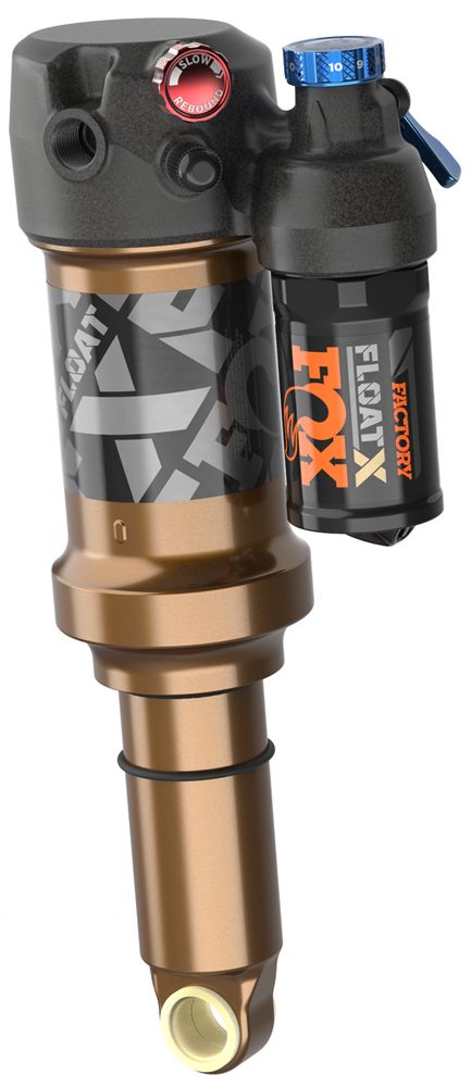 FOX FLOAT X FACTORY TRUNNION KASHIMA 2-POS Tag