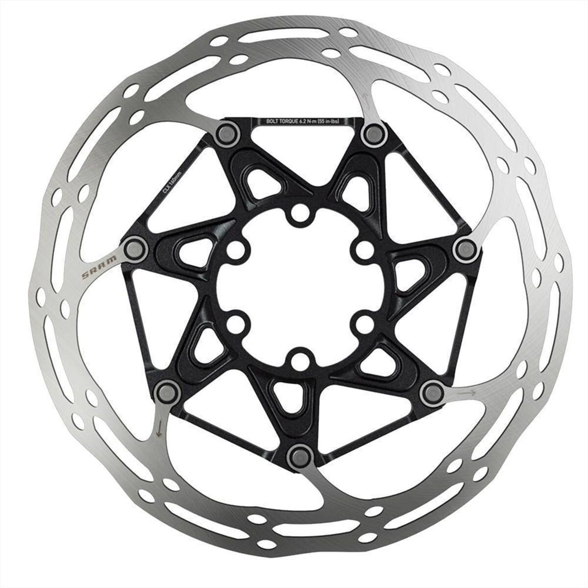  SRAM ROTOR CNTRLN 2P 180MM BLACK TI ROUNDED