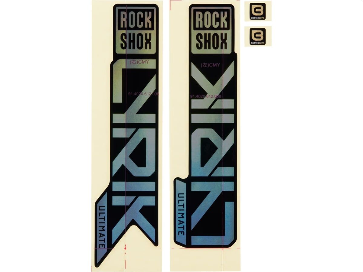 ROCKSHOX AM DECAL LYK ULT 27/29 GRBOF/GLB