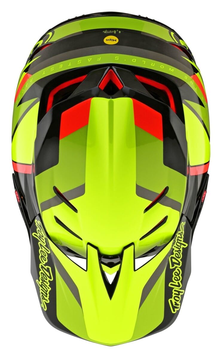 TLD FEJVÉDŐ D4 CARBON MIPS BLACK / YELLOW