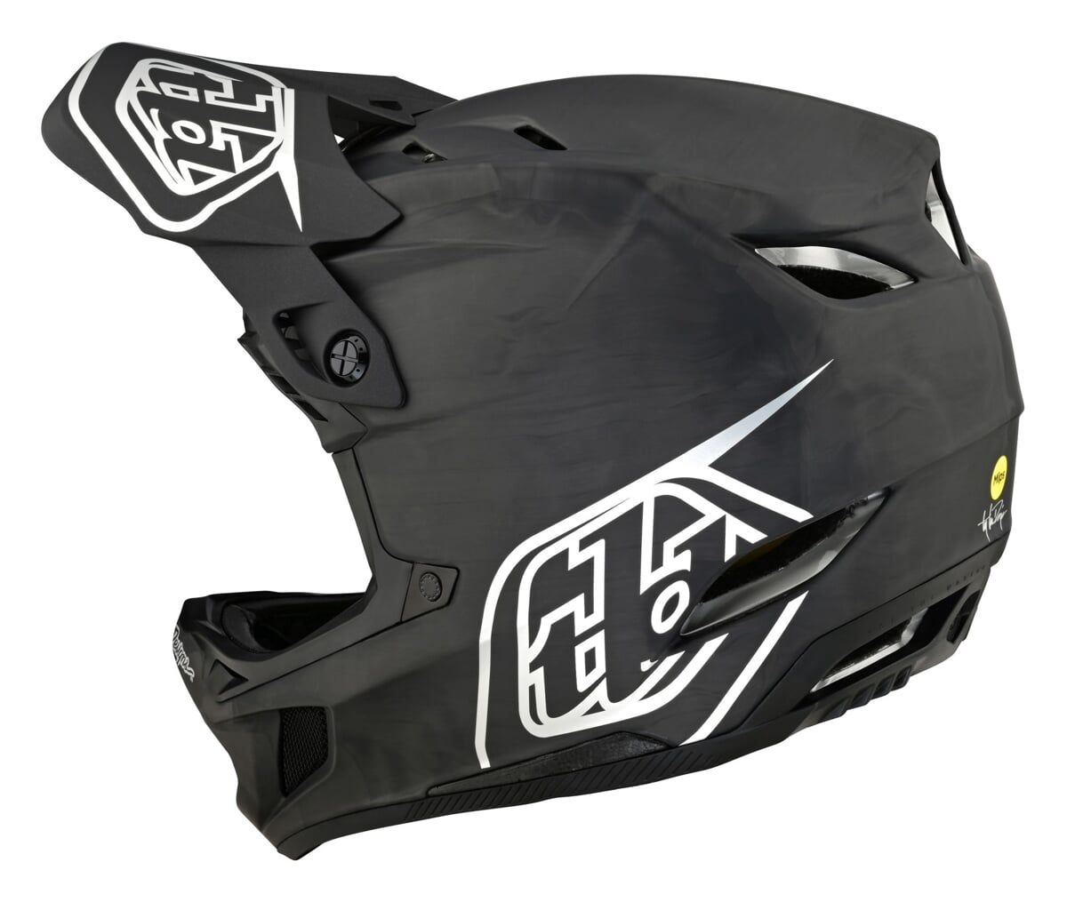 TLD FEJVÉDŐ D4 CARBON MIPS STEALTH BLACK / SILVER 