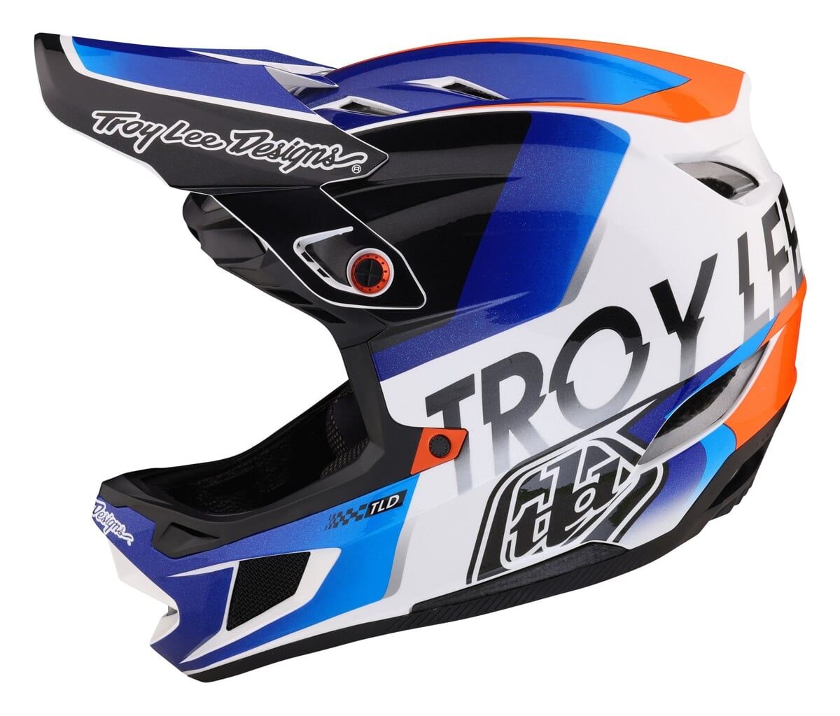 TLD FEJVÉDŐ D4 COMPOSITE MIPS QUALIFIER WHITE / BLUE