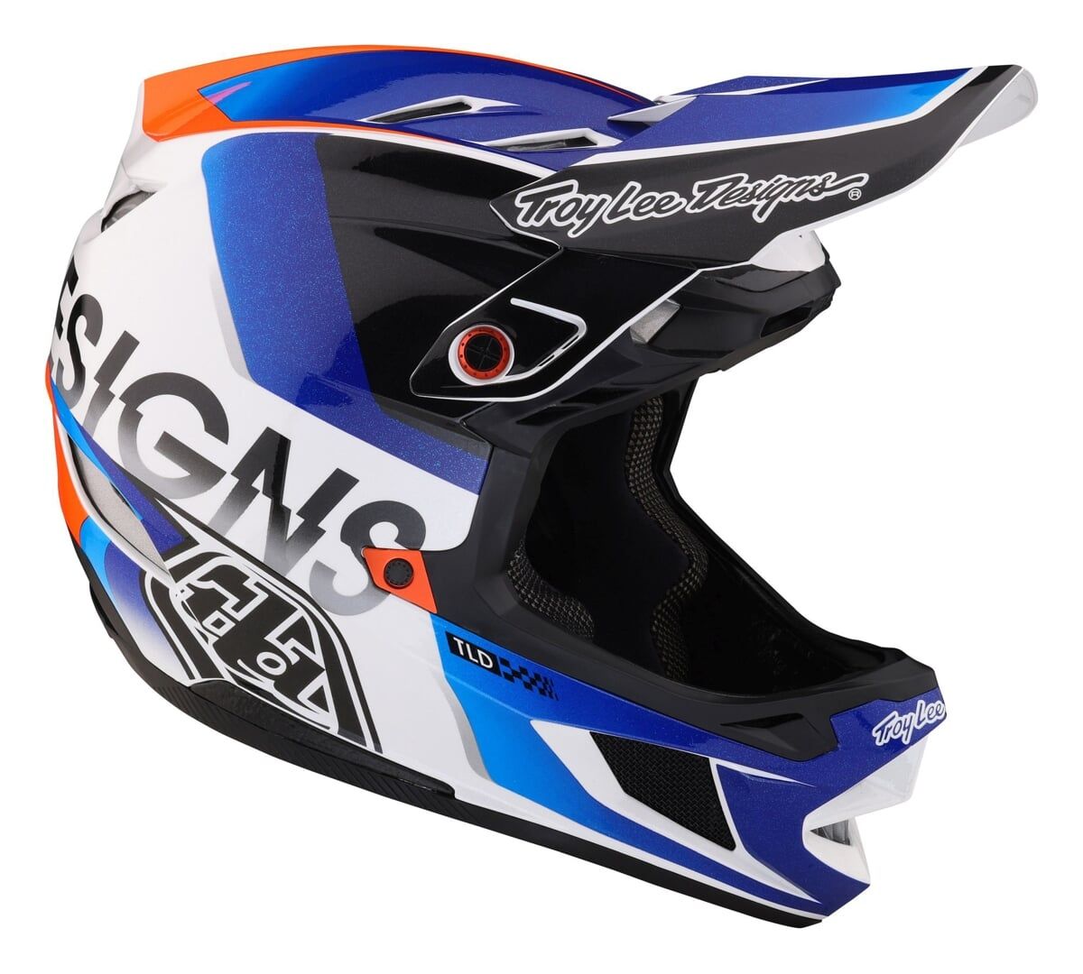 TLD FEJVÉDŐ D4 COMPOSITE MIPS QUALIFIER WHITE / BLUE