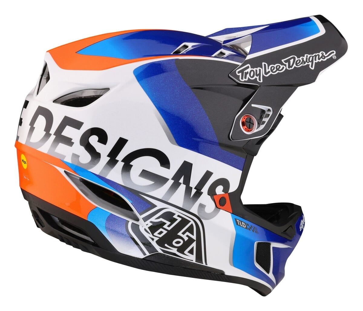 TLD FEJVÉDŐ D4 COMPOSITE MIPS QUALIFIER WHITE / BLUE