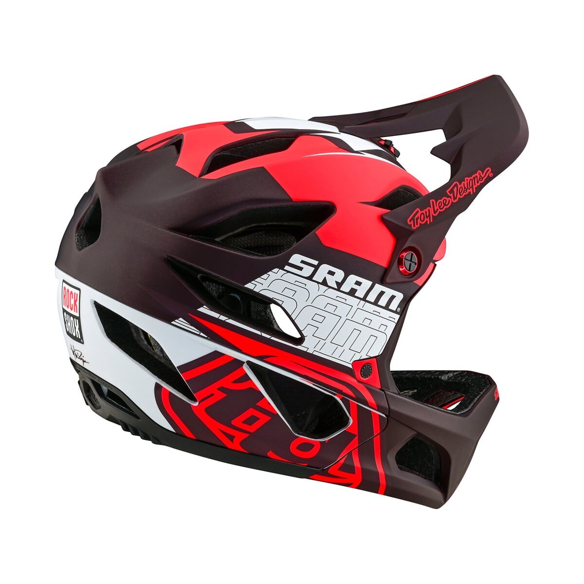 TLD FEJVÉDŐ STAGE SRAM VECTOR RED 