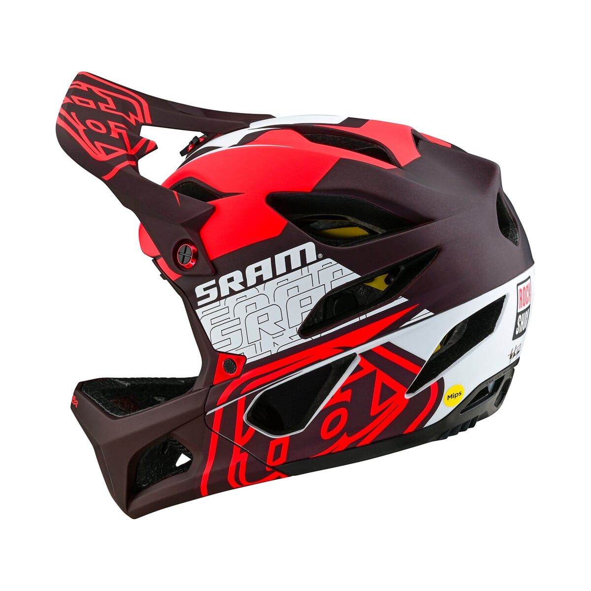 TLD FEJVÉDŐ STAGE SRAM VECTOR RED 