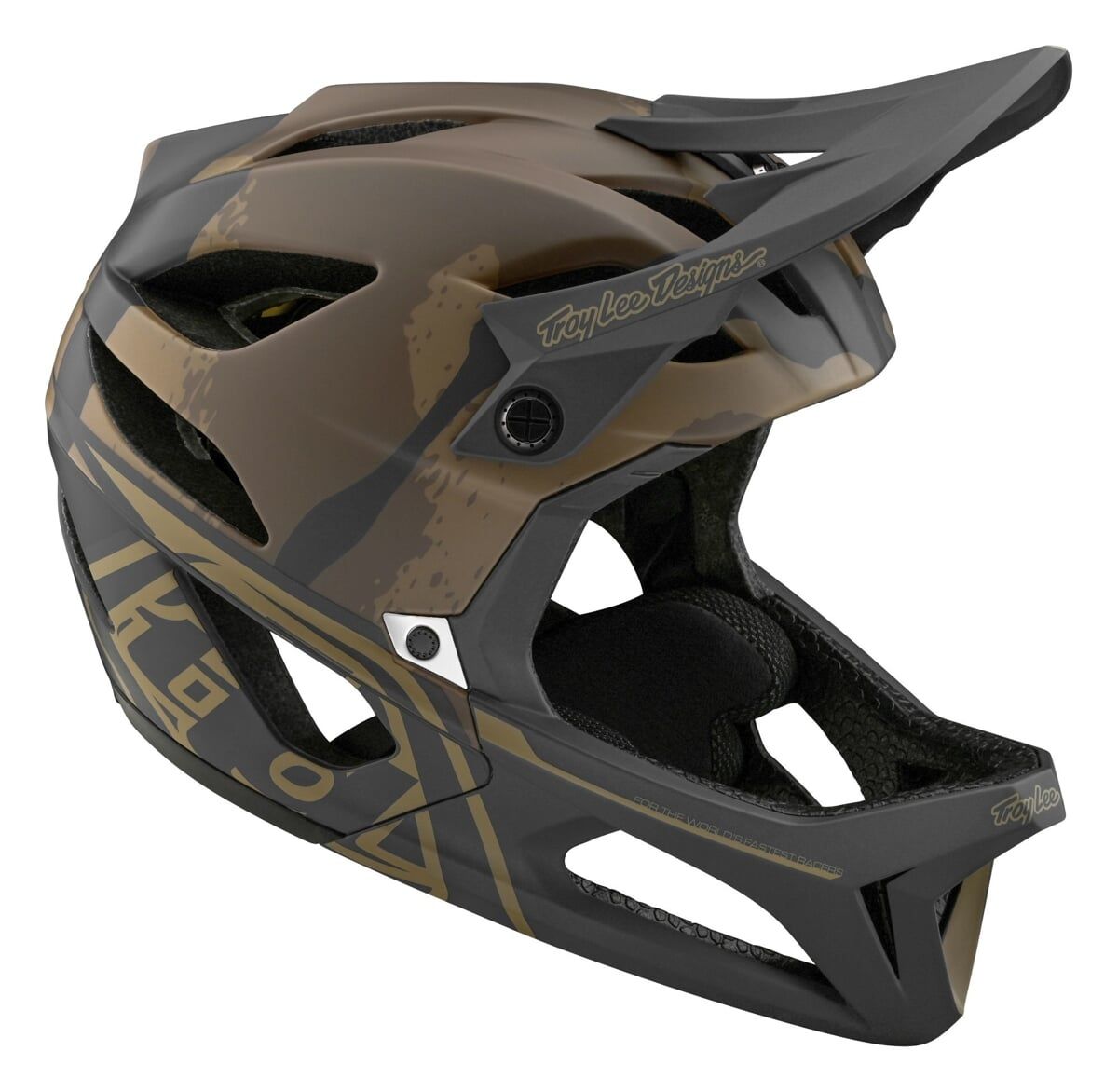 TLD FEJVÉDŐ STAGE STEALTH CAMO OLIVE XS