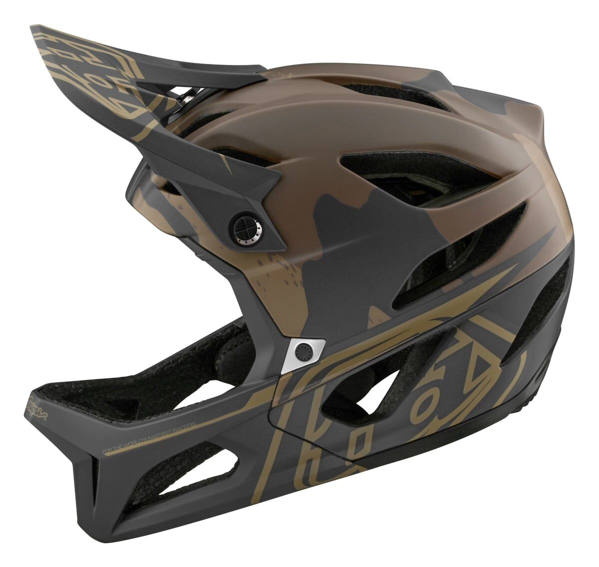 TLD FEJVÉDŐ STAGE STEALTH CAMO OLIVE XS