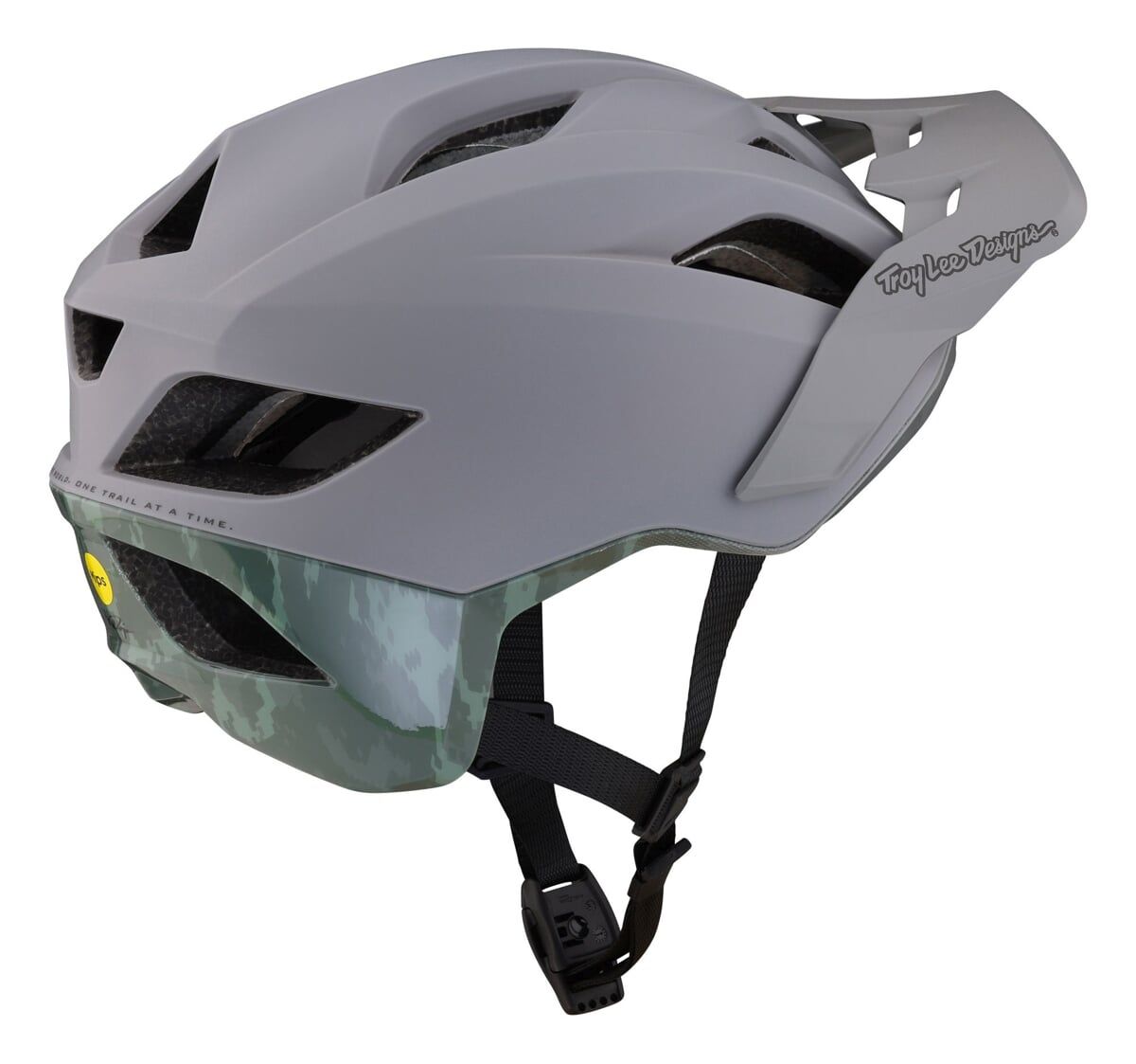 TLD FEJVÉDŐ FLOWLINE SE MIPS RADIAN CAMO GRAY / ARMY GREEN 