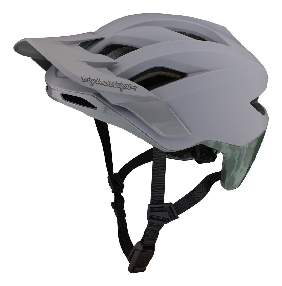 TLD FEJVÉDŐ FLOWLINE SE MIPS RADIAN CAMO GRAY / ARMY GREEN 