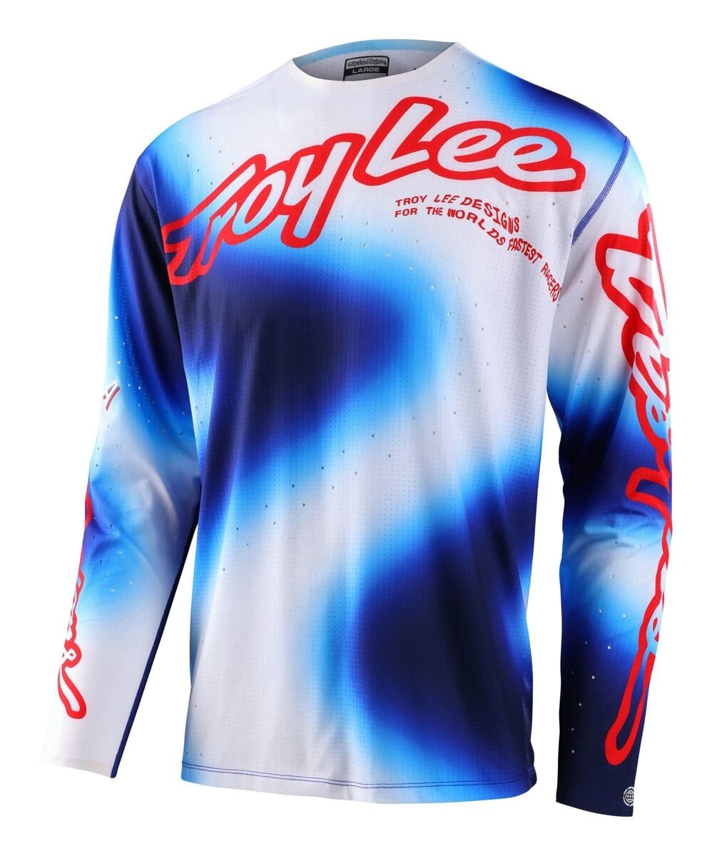 TLD LS MEZ SPRINT ULTRA LUCID WHITE / BLUE 