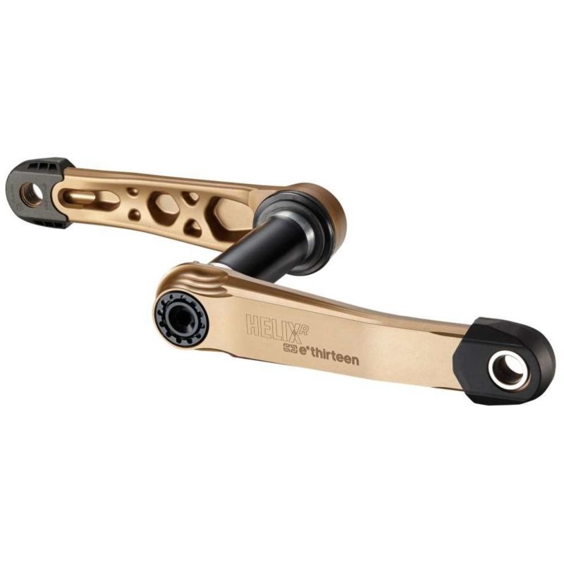 E13 Helix R Crank | 175x73mm | no BB, no ring | Bronze Hajtókar