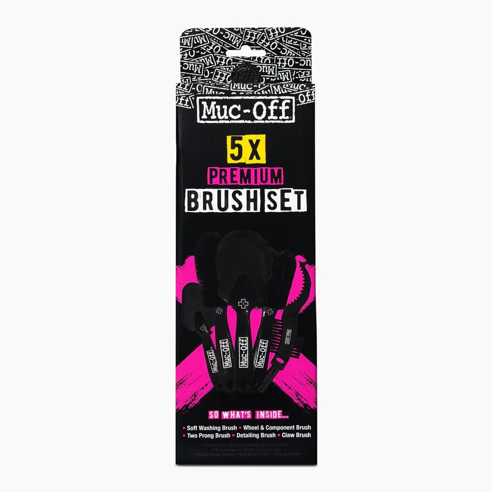 Muc-Off 5x Prémium kefe készlet