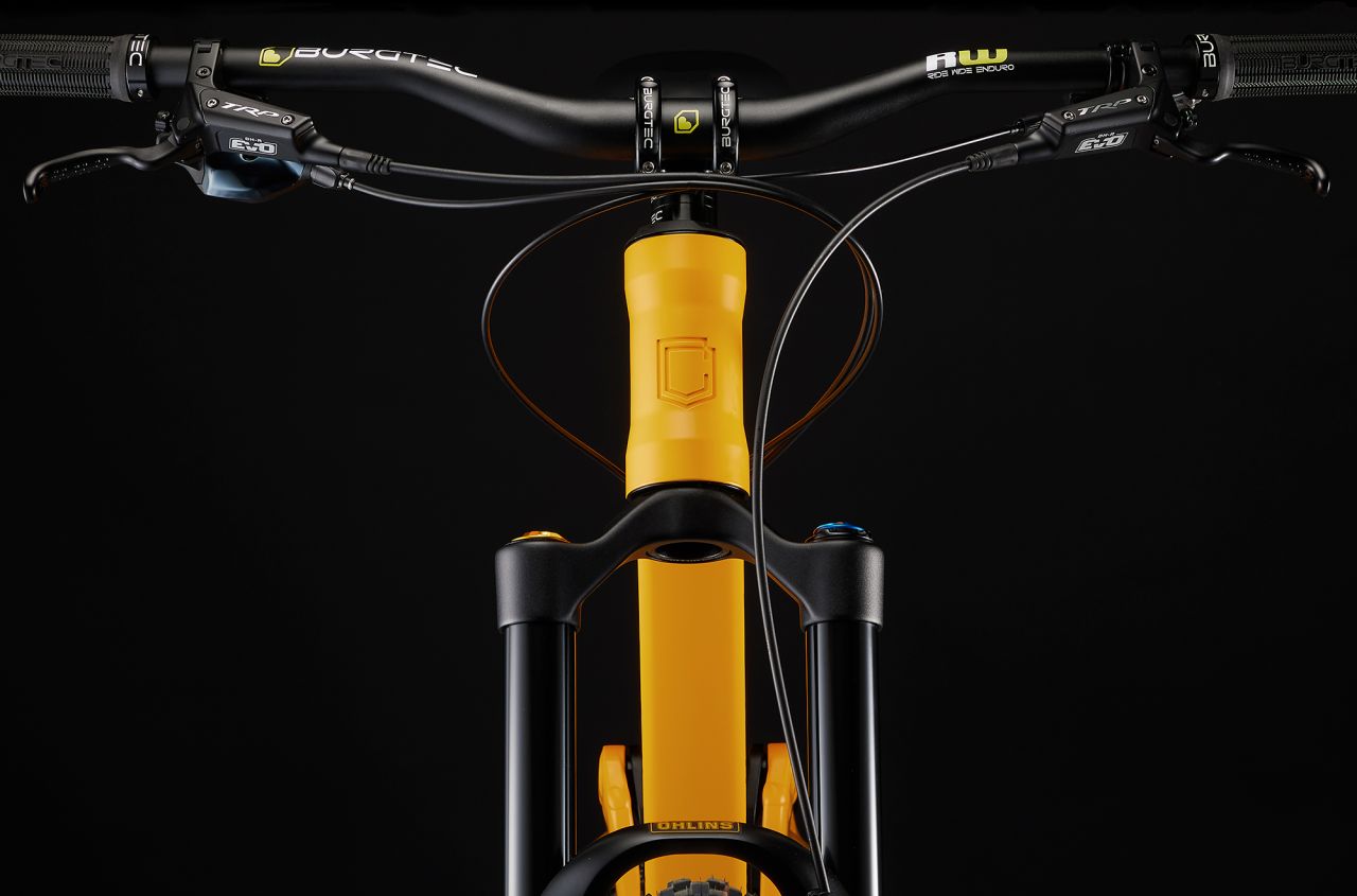 COMMENCAL META V5 OHLINS EDITION YELLOW Enduro Kerékpár