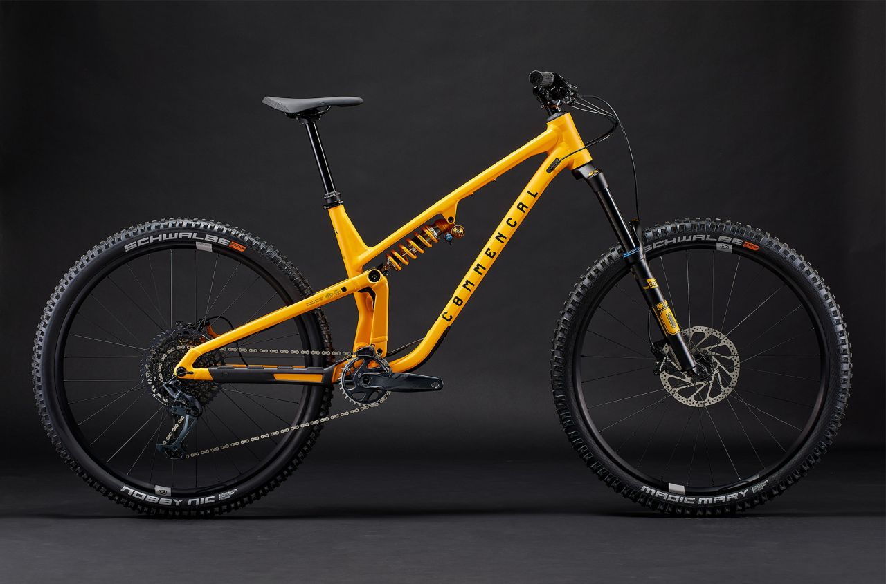 COMMENCAL META V5 OHLINS EDITION YELLOW Enduro Kerékpár