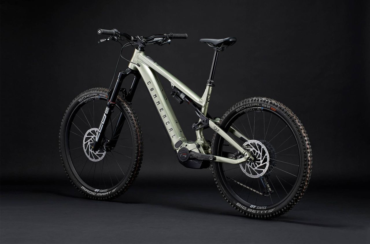 2023 COMMENCAL META POWER SX BOSCH RACE 70´S GREEN E-bike