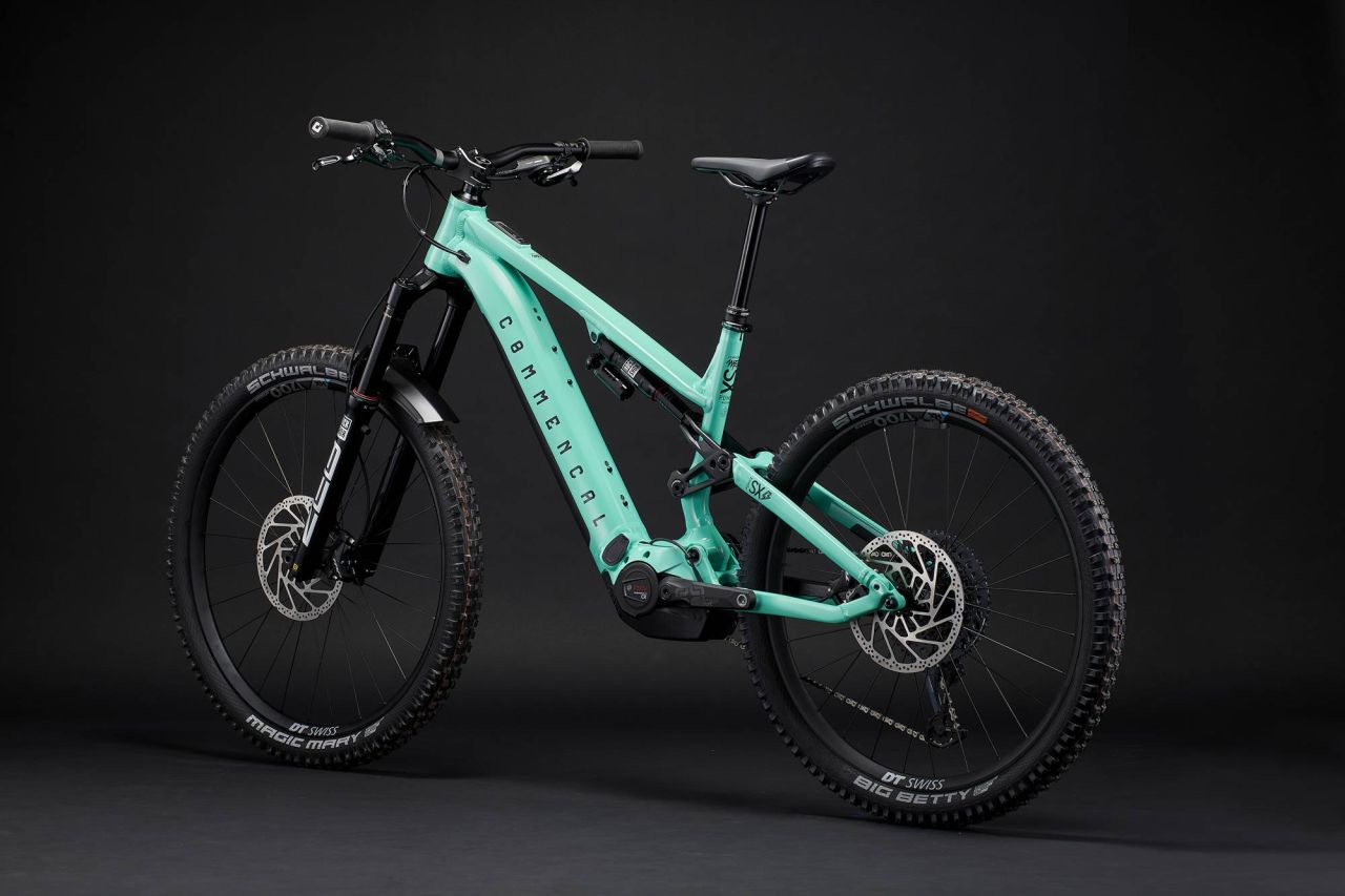 2023 COMMENCAL META POWER SX BOSCH RACE 70´S GREEN E-bike