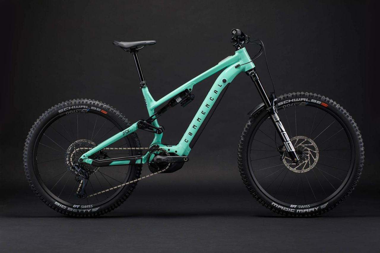 2023 COMMENCAL META POWER SX BOSCH RACE 70´S GREEN E-bike