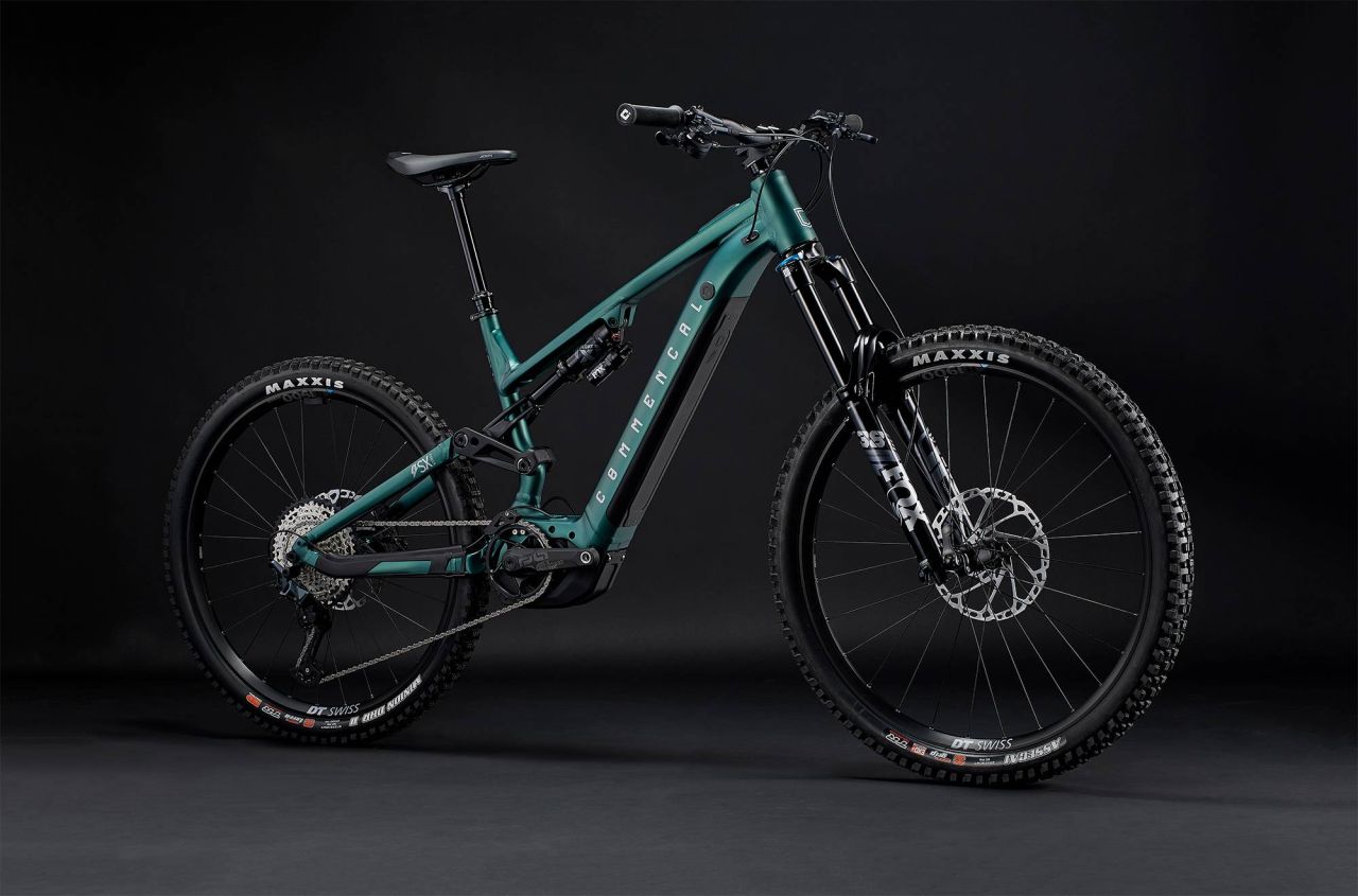 COMMENCAL META POWER SX BOSCH ESSENTIAL METALLIC GREEN E-bike