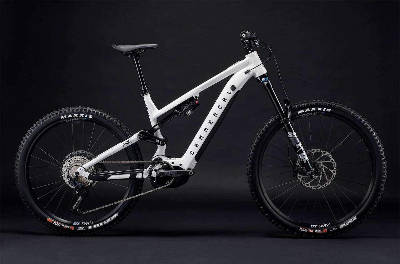 COMMENCAL META POWER SX BOSCH ESSENTIAL PURE WHITE E-bike