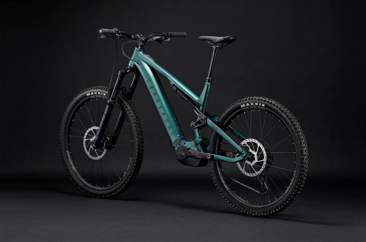 COMMENCAL META POWER SX BOSCH RIDE METALLIC GREEN E-bike