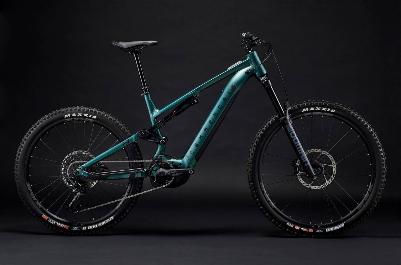 COMMENCAL META POWER SX BOSCH RIDE METALLIC GREEN E-bike