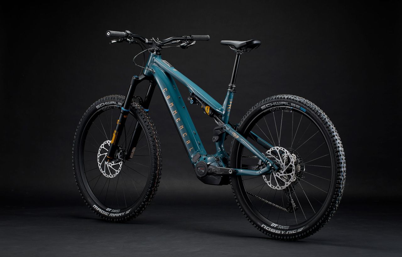 COMMENCAL META POWER TR BOSCH OHLINS EDITION AQUA BLUE E-bike