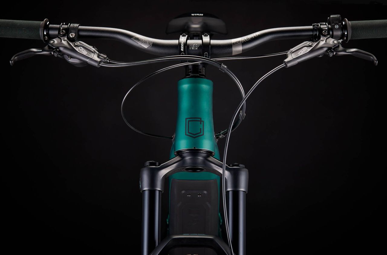 COMMENCAL META POWER TR BOSCH RIDE METALLIC GREEN E-bike