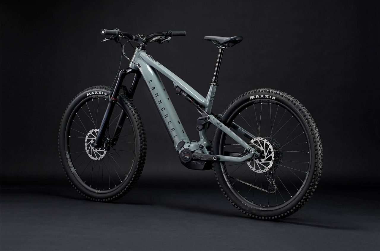 COMMENCAL META POWER TR BOSCH RIDE PYRITE GREY E-bike