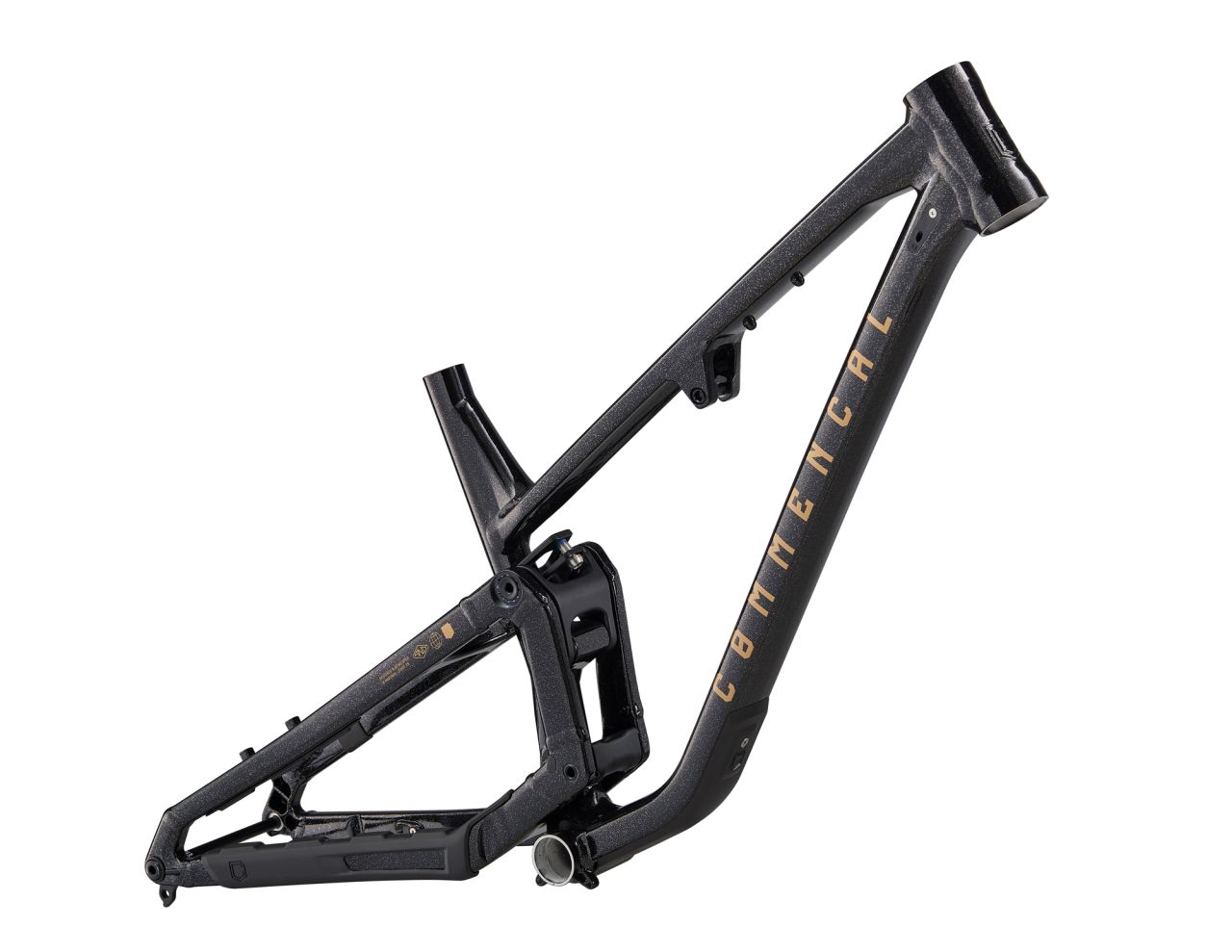 2023 COMMENCAL META SX V5 GLITTERY BLACK 