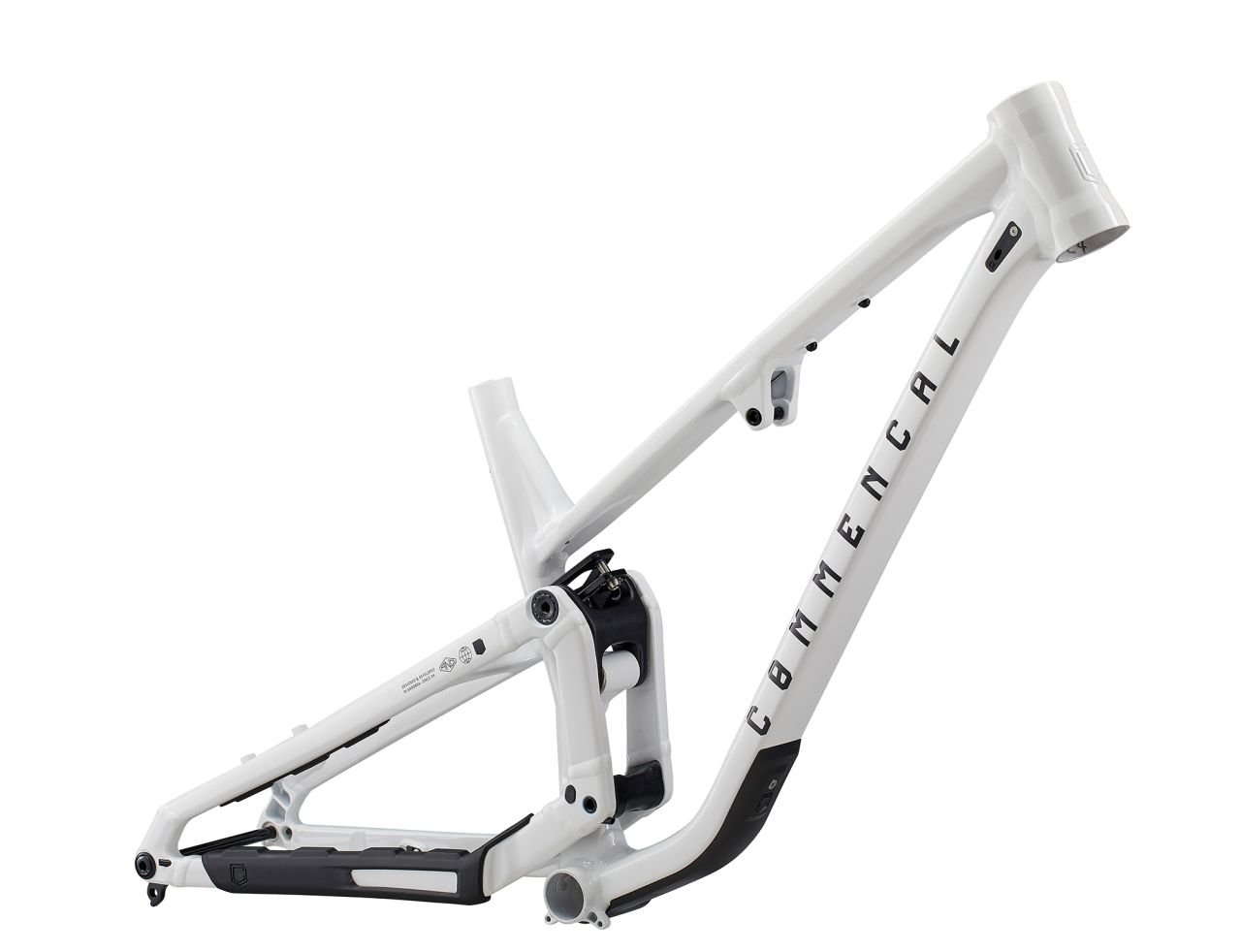 2023 COMMENCAL META SX V5 PURE WHITE Enduro Váz 