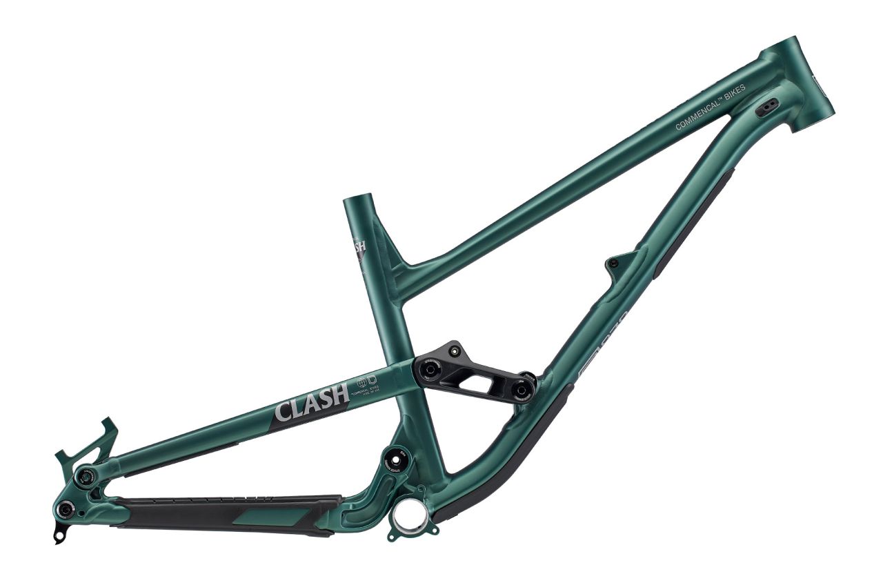  2022 COMMENCAL CLASH METALLIC GREEN Enduro Váz