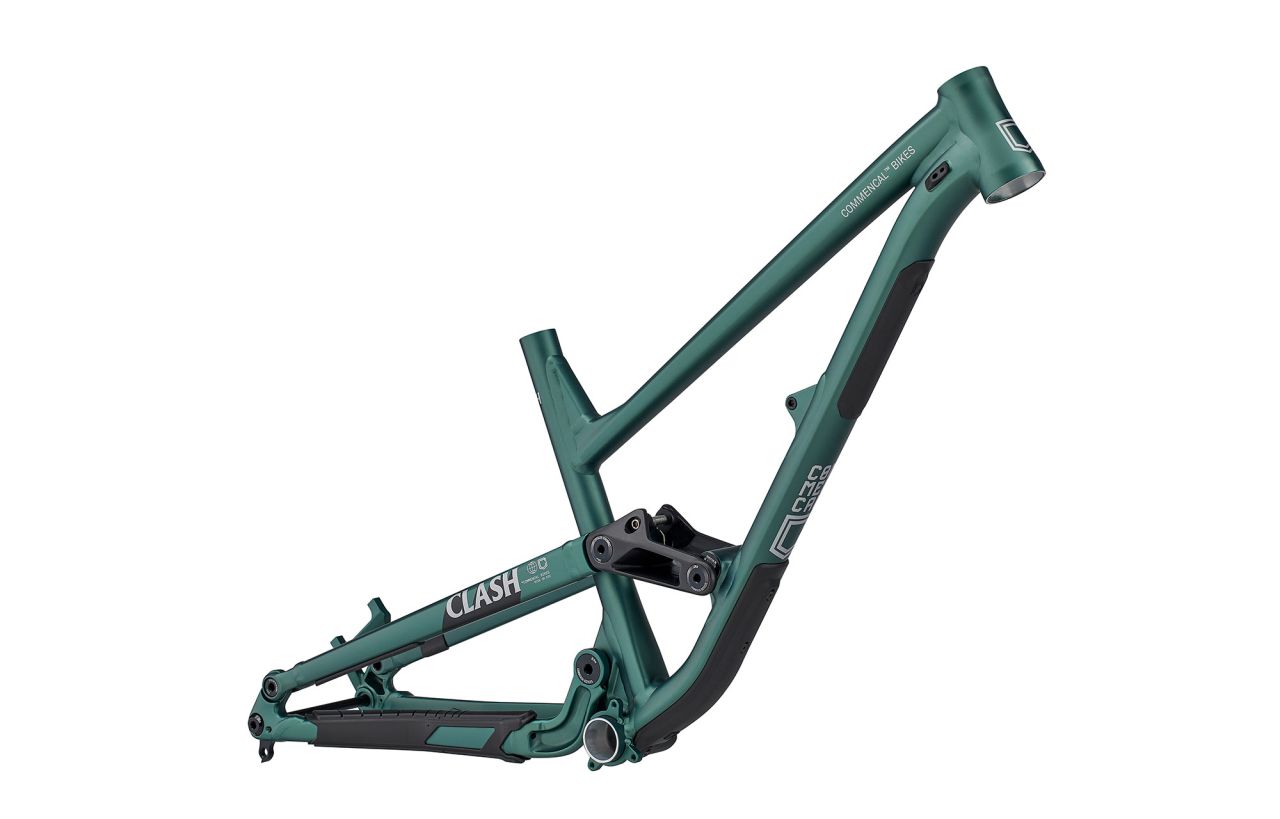  2022 COMMENCAL CLASH METALLIC GREEN Enduro Váz