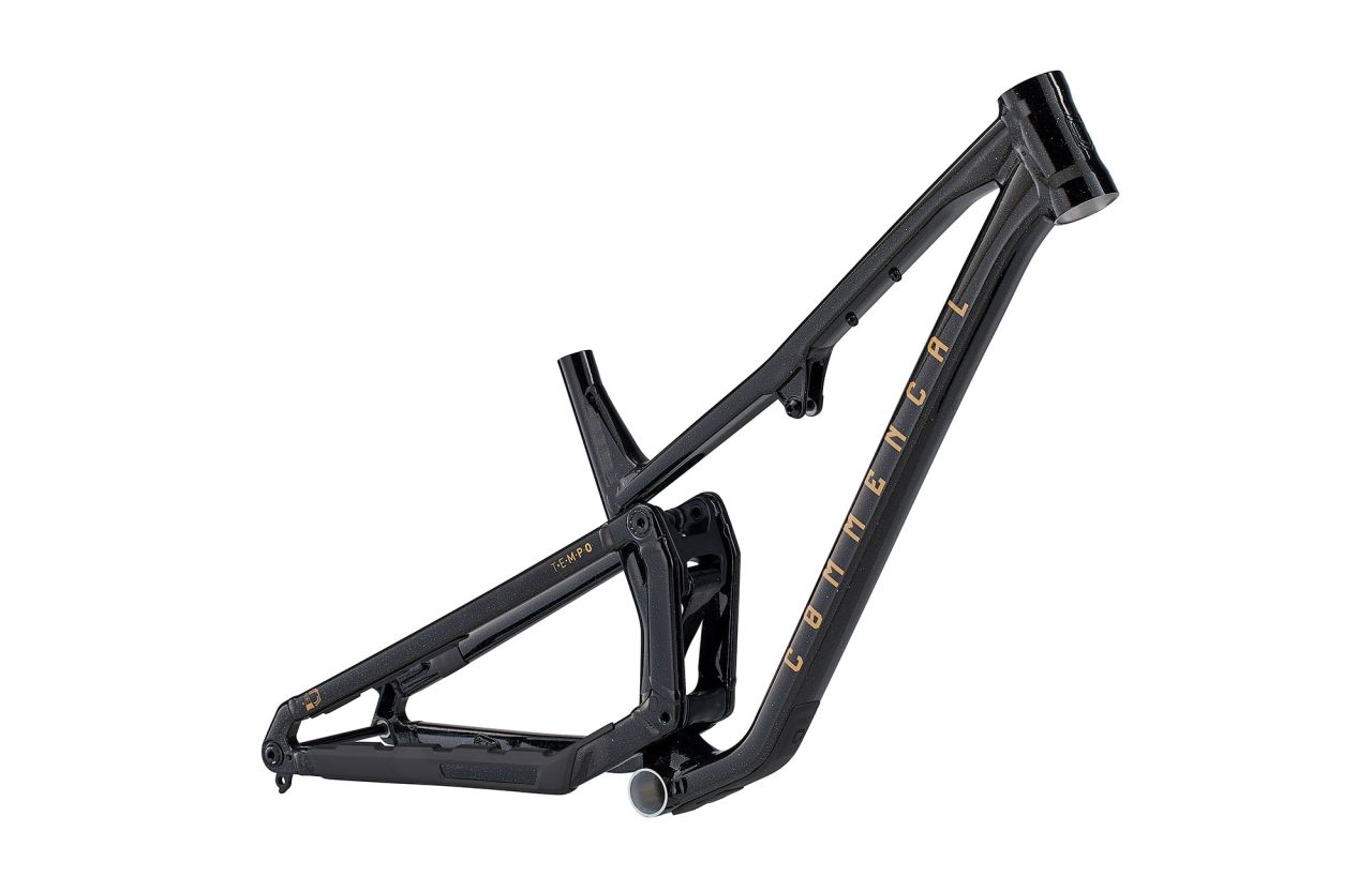  2023 COMMENCAL T.E.M.P.O. GLITTERY BLACK Enduro Vázak 