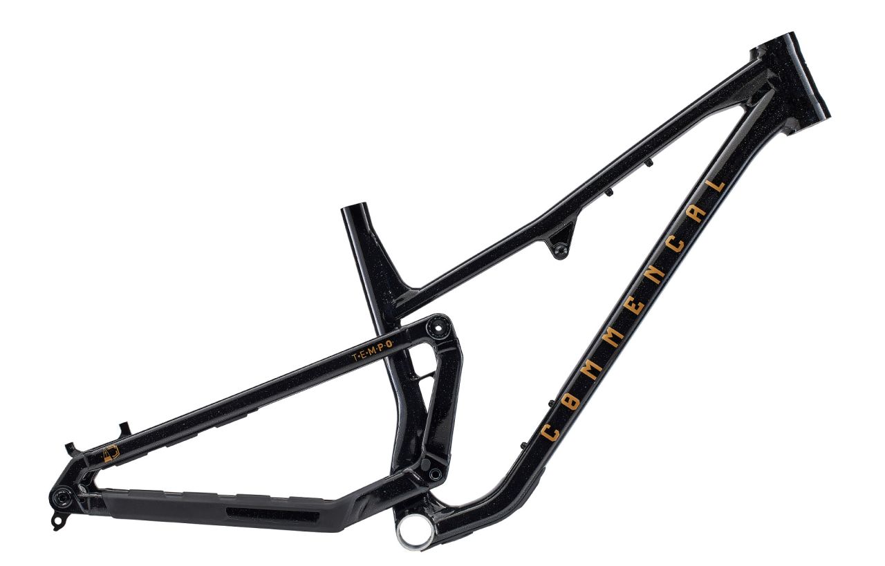  2023 COMMENCAL T.E.M.P.O. GLITTERY BLACK Enduro Vázak 