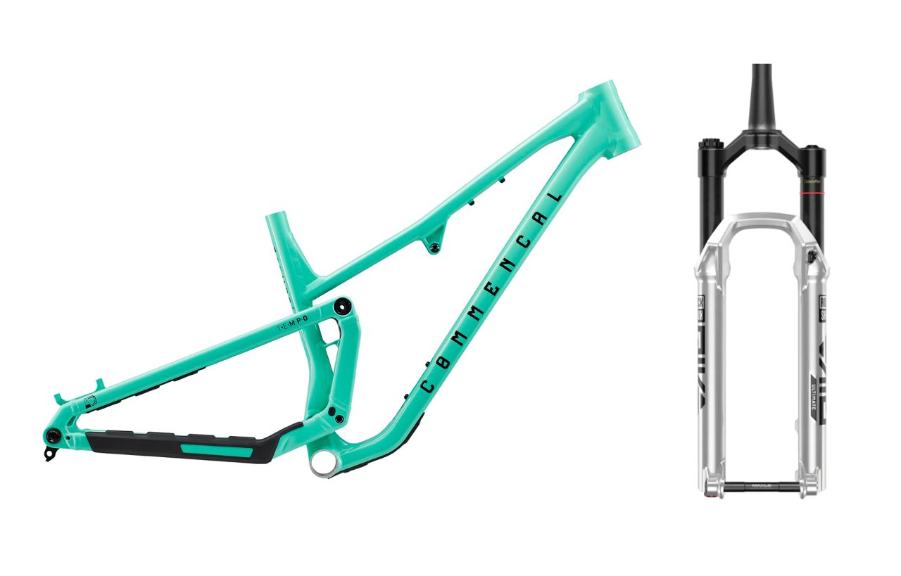 CMNCL T.E.M.P.O. EMERALD GREEN Váz + ROCKSHOX PIKE ULT 3 140MM 29" Villa