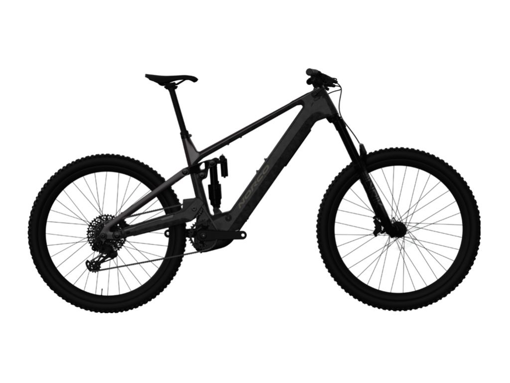 2025 NORCO Sight VLT C2 150 B800 Purple/Raw Carbon Ebike