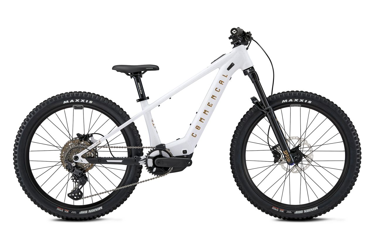 COMMENCAL META HT 24 POWER GLITTERY WHITE Ebike COMMENCAL META HT 24 POWER GLITTERY WHITE Ebike