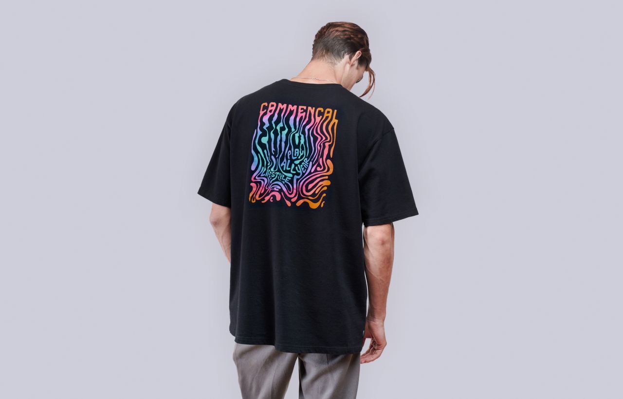 COMMENCAL PSYCHEDELIC LOOSE FIT Póló COMMENCAL PSYCHEDELIC LOOSE FIT Póló