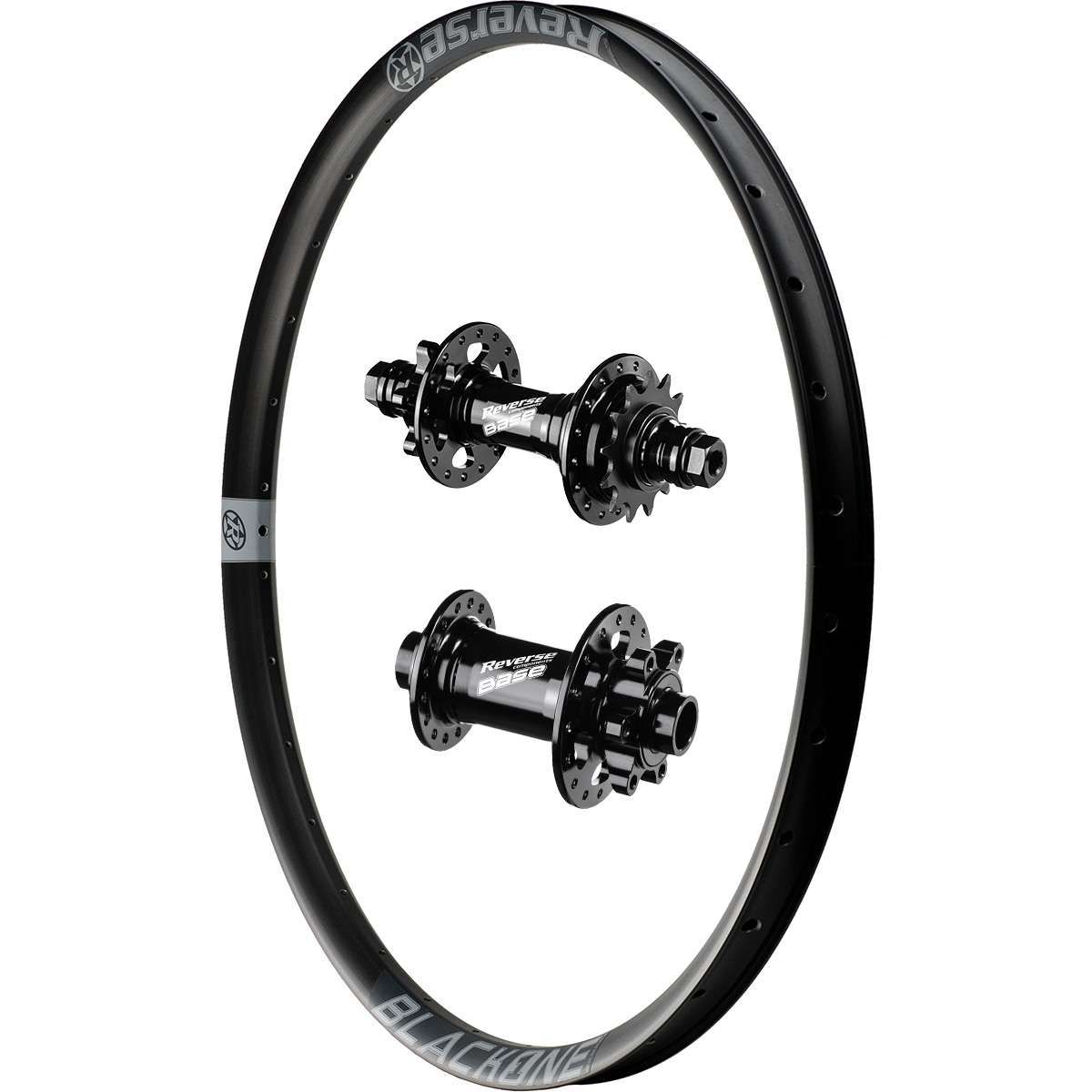 REVERSE Black-ONE SingleSpeed 26" FW 15x100 mm Kerékszett REVERSE Black-ONE SingleSpeed 26" FW 15x100 mm Kerékszett