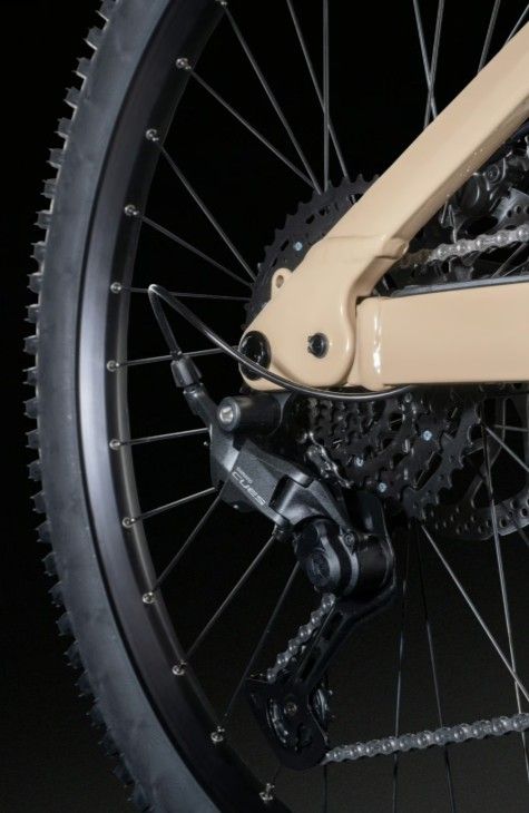 LAPIERRE Overvolt AM 4.6 Oat Milk Brown Ebike LAPIERRE Overvolt AM 4.6 Oat Milk Brown Ebike